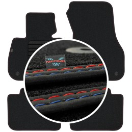 BMW 2 F45 Active Tourer 2014- Veliūriniai kilimėliai MAX-DYWANIK