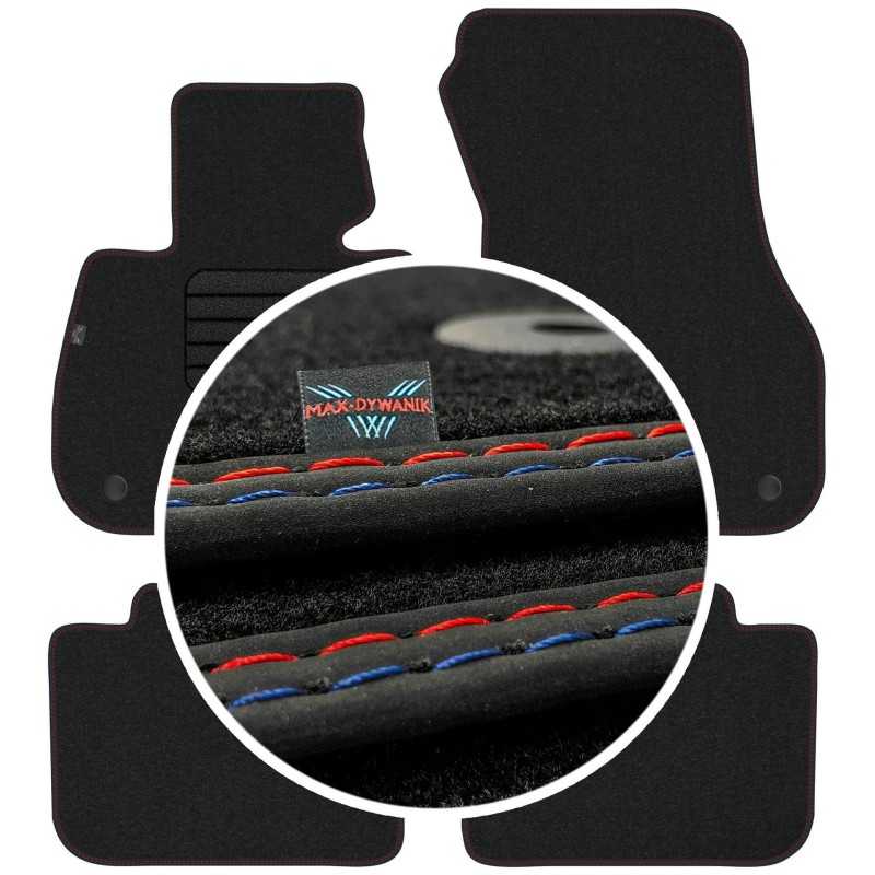 BMW 2 F45 Active Tourer 2014- Veliūriniai kilimėliai MAX-DYWANIK