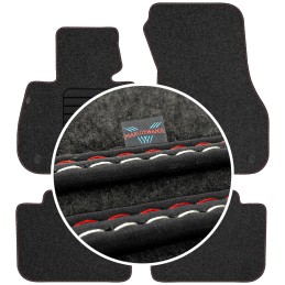 BMW 2 F45 Active Tourer 2014- Veliūriniai kilimėliai MAX-DYWANIK