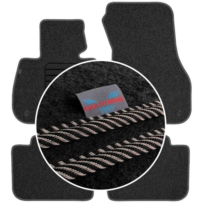 BMW 2 F45 Active Tourer 2014- Veliūriniai kilimėliai MAX-DYWANIK