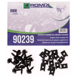 BMW 3 E36 1990-2020 Variklio dangtelio laikikliai ROMIX 90239