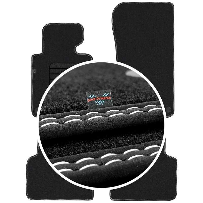 BMW 3 E46 1998-2006 Veliūriniai kilimėliai MAX-MAT