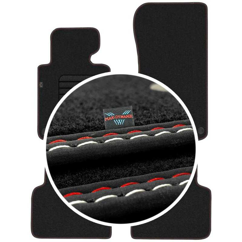 BMW 3 E46 1998-2006 Veliūriniai kilimėliai MAX-MAT