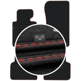 BMW 3 E46 1998-2006 Veliūriniai kilimėliai MAX-MAT