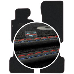 BMW 3 E46 1998-2006 Veliūriniai kilimėliai MAX-MAT