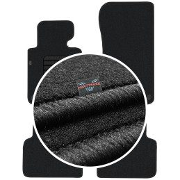 BMW 3 E46 1998-2006 Veliūriniai kilimėliai MAX-MAT