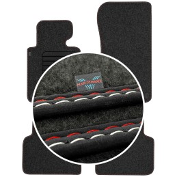 BMW 3 E46 1998-2006 Veliūriniai kilimėliai MAX-MAT