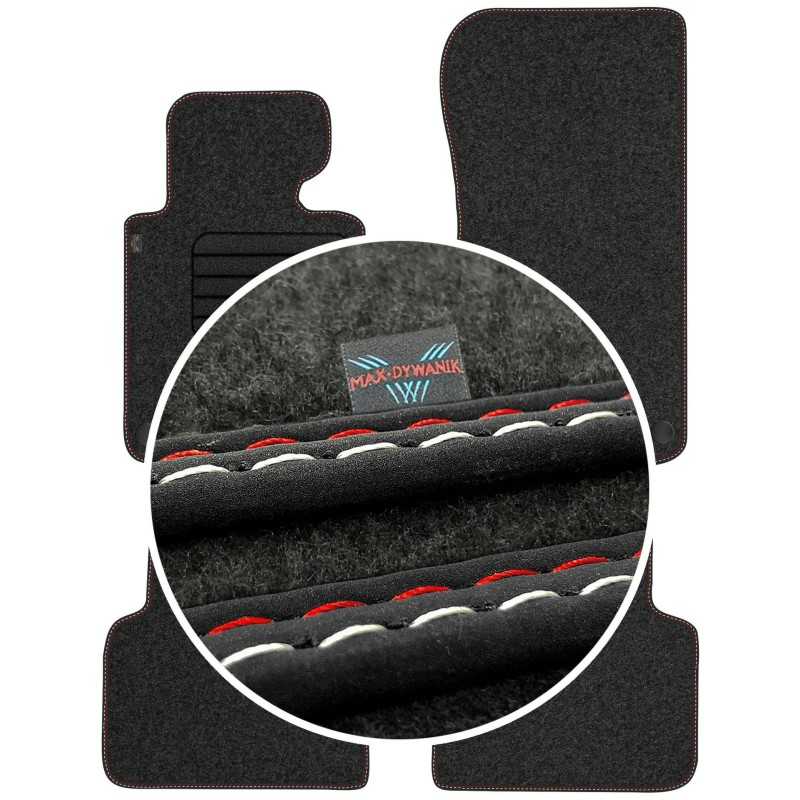 BMW 3 E46 1998-2006 Veliūriniai kilimėliai MAX-MAT