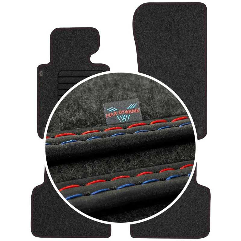 BMW 3 E46 1998-2006 Veliūriniai kilimėliai MAX-MAT