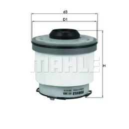 KX 385 D Eco Knecht kuro filtras