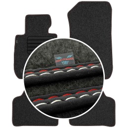 BMW 3 E90 E91 2004-2011 Veliūriniai kilimėliai MAX-MAT