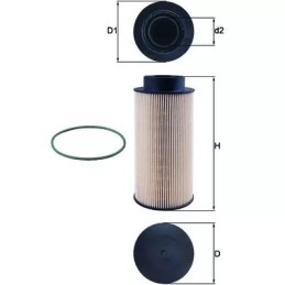 KX182/1D KNECHT kuro filtras