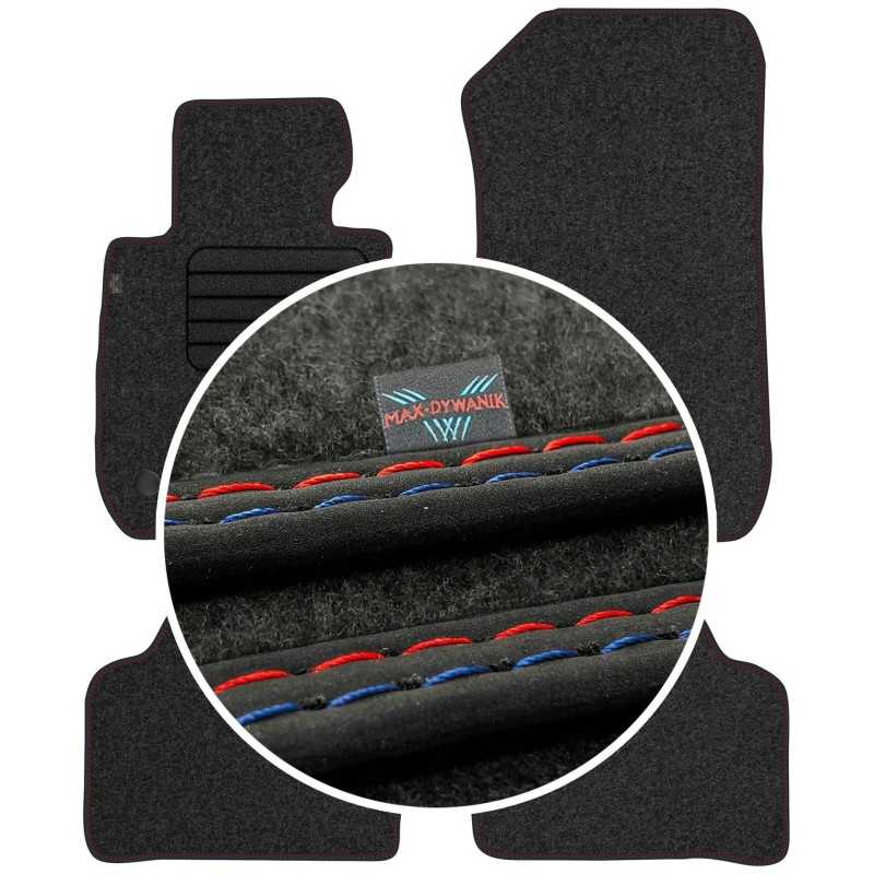 BMW 3 E90 E91 2004-2011 Veliūriniai kilimėliai MAX-MAT