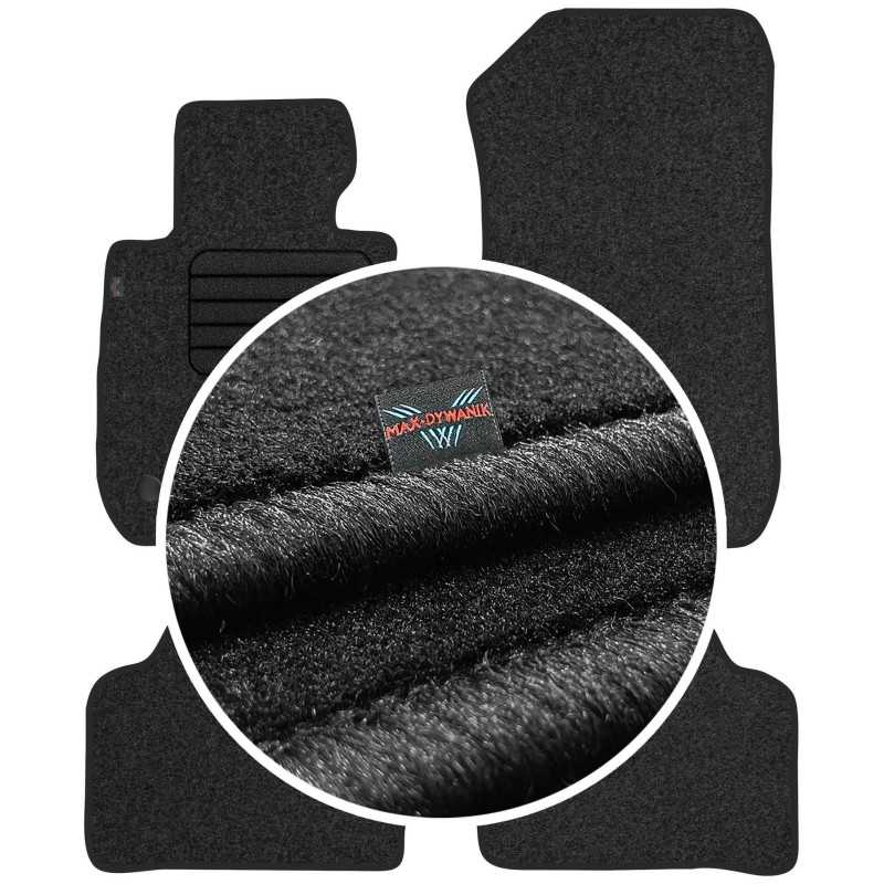 BMW 3 E90 E91 2004-2011 Veliūriniai kilimėliai MAX-MAT