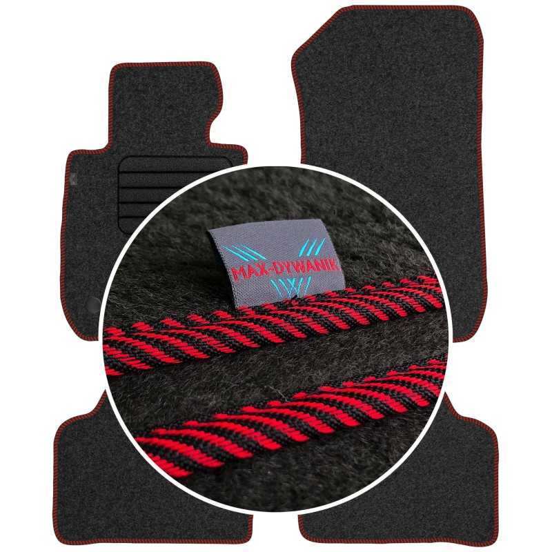 BMW 3 E90 E91 2004-2011 Veliūriniai kilimėliai MAX-MAT