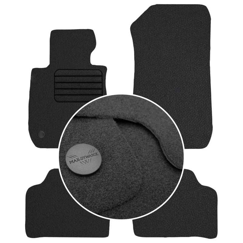 BMW 3 E90 E91 2004-2011 Veliūriniai kilimėliai MAX-MAT