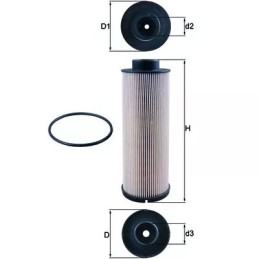 KX73/1D KNECHT kuro filtras