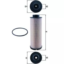 KX73/2D KNECHT kuro filtras