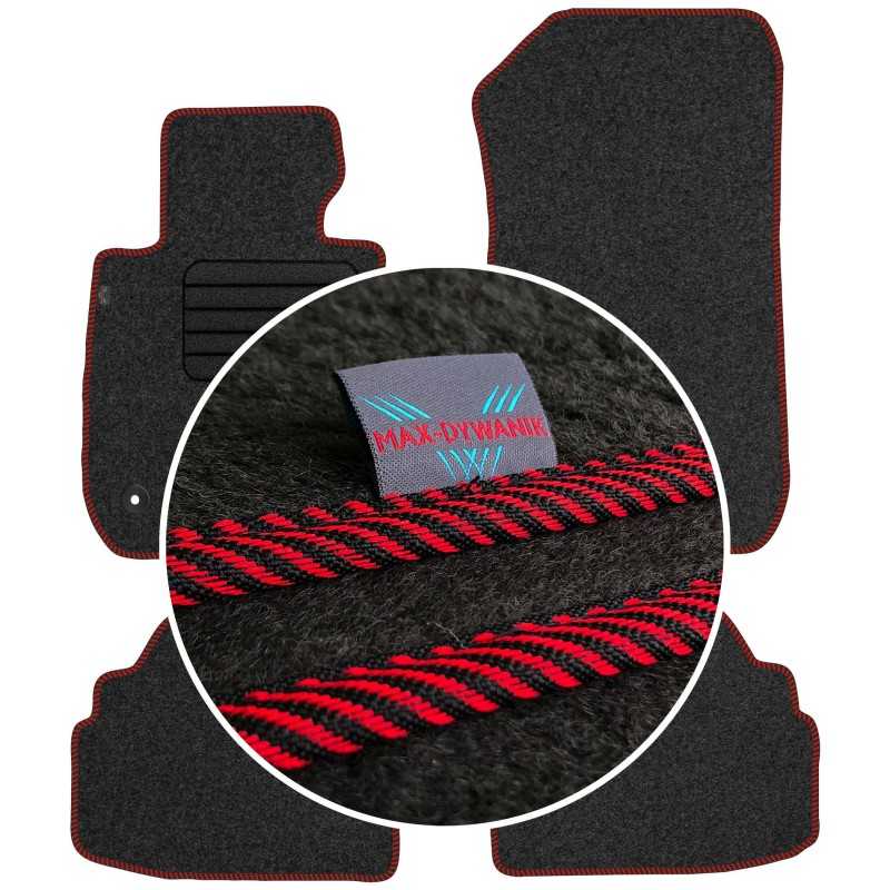BMW 3 E92 Coupe 2006-2012 Veliūriniai kilimėliai MAX-MAT