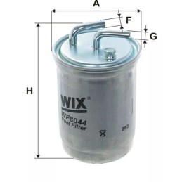 WF8044 WIX FILTERS DEGALŲ FILTRAS