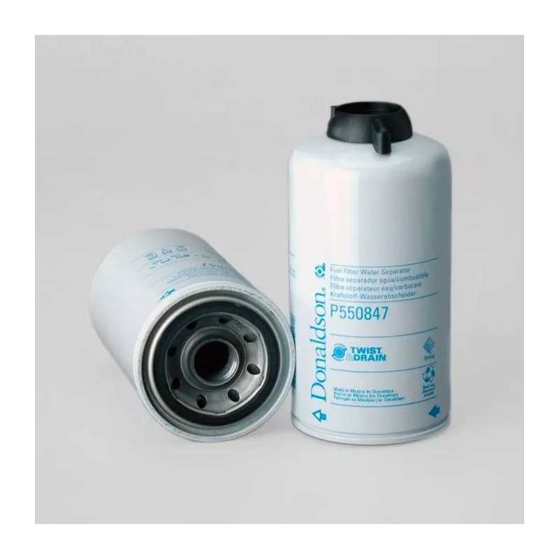 P550847 Donaldson kuro filtras, prisukamas vandens separatorius, pasukamas ir išleidžiamas