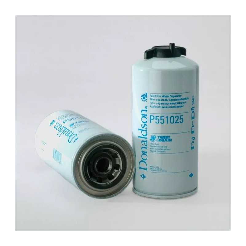 P551025 Donaldson kuro filtras, užsukamas vandens separatorius, pasukamas ir išleidžiamas
