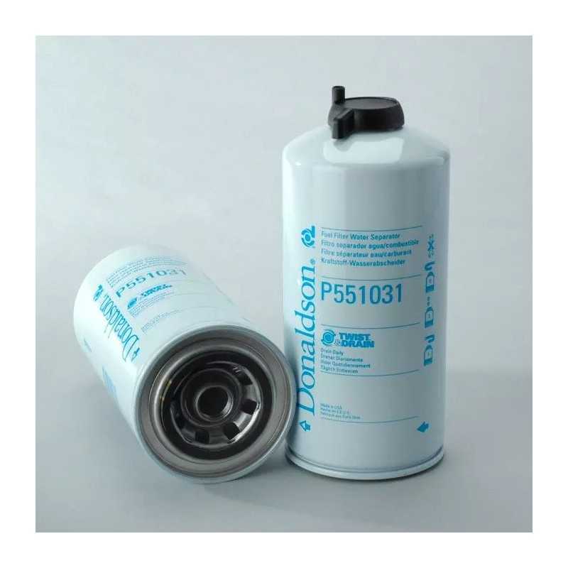 P551031 Donaldson kuro filtras, užsukamas vandens separatorius, pasukamas ir išleidžiamas