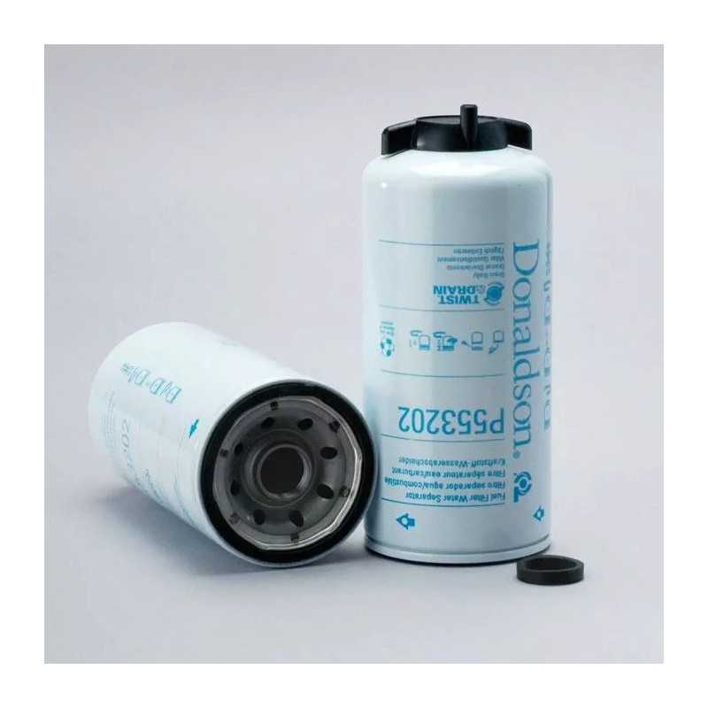 P553202 Donaldson kuro filtras, užsukamas vandens separatorius, pasukamas ir išleidžiamas