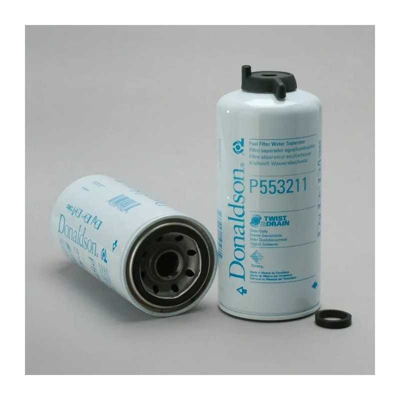 P553211 Donaldson kuro filtras, užsukamas vandens separatorius, pasukamas ir išleidžiamas