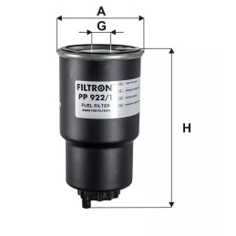 PP 922/1 Filtron kuro filtras