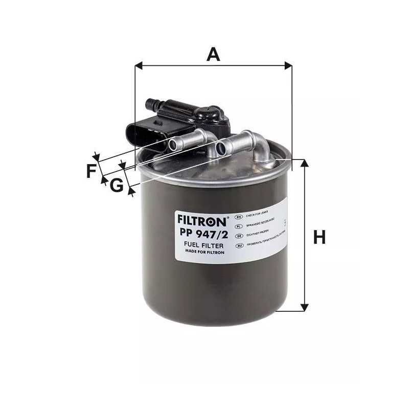 PP 947/2 Filtron kuro filtras