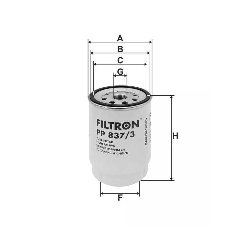 PP 837/3 Filtron kuro filtras