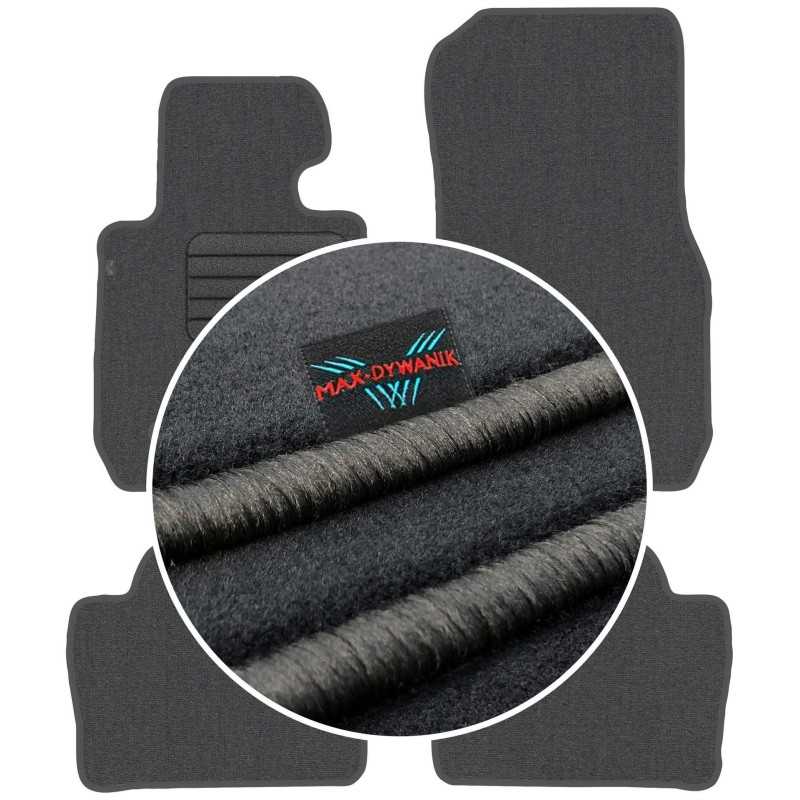 BMW 3 F30 F31 2012-2018 Veliūriniai grindų kilimėliai MAX-DYWANIK