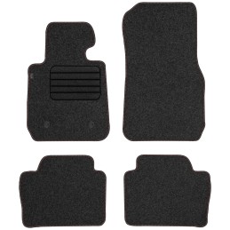 BMW 3 F30 F31 2012-2018 Veliūriniai grindų kilimėliai MAX-DYWANIK