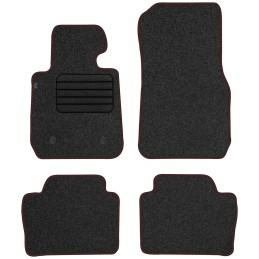 BMW 3 F30 F31 2012-2018 Veliūriniai grindų kilimėliai MAX-DYWANIK