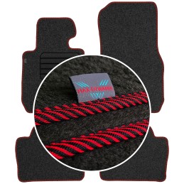 BMW 3 F30 F31 2012-2018 Veliūriniai grindų kilimėliai MAX-DYWANIK