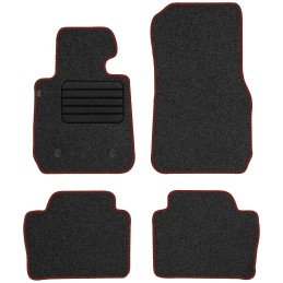 BMW 3 F30 F31 2012-2018 Veliūriniai grindų kilimėliai MAX-DYWANIK