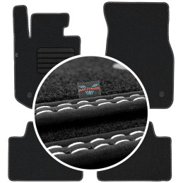 BMW 3 G20 2018- MAX-DYWANIK veliūriniai kilimėliai