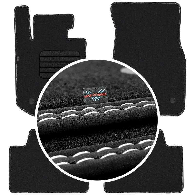 BMW 3 G20 2018- MAX-DYWANIK veliūriniai kilimėliai