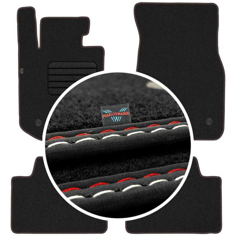 BMW 3 G20 2018- MAX-DYWANIK veliūriniai kilimėliai