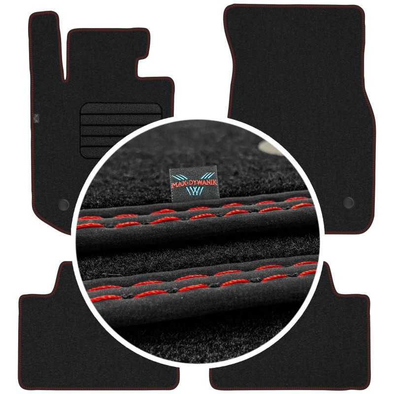 BMW 3 G20 2018- MAX-DYWANIK veliūriniai kilimėliai