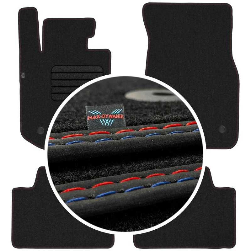 BMW 3 G20 2018- MAX-DYWANIK veliūriniai kilimėliai