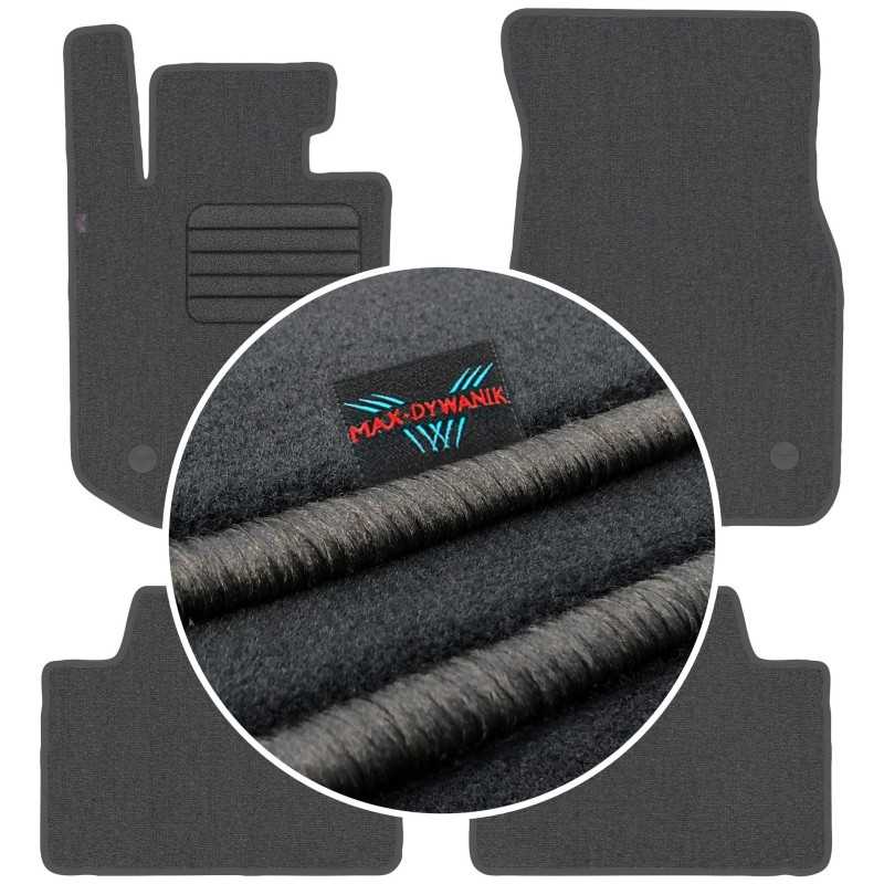 BMW 3 G20 2018- MAX-DYWANIK veliūriniai kilimėliai