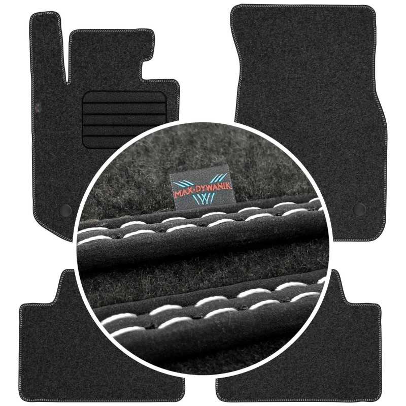 BMW 3 G20 2018- MAX-DYWANIK veliūriniai kilimėliai