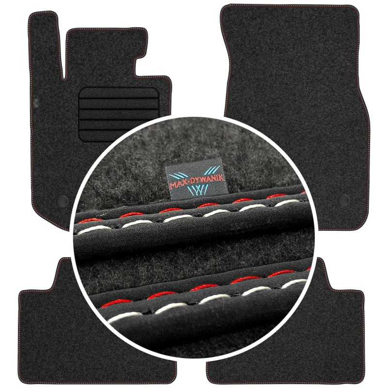 BMW 3 G20 2018- MAX-DYWANIK veliūriniai kilimėliai