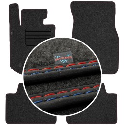 BMW 3 G20 2018- MAX-DYWANIK veliūriniai kilimėliai