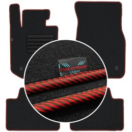 BMW 3 G20 2018- MAX-DYWANIK veliūriniai kilimėliai