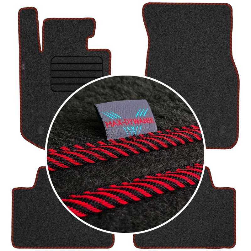BMW 3 G20 2018- MAX-DYWANIK veliūriniai kilimėliai
