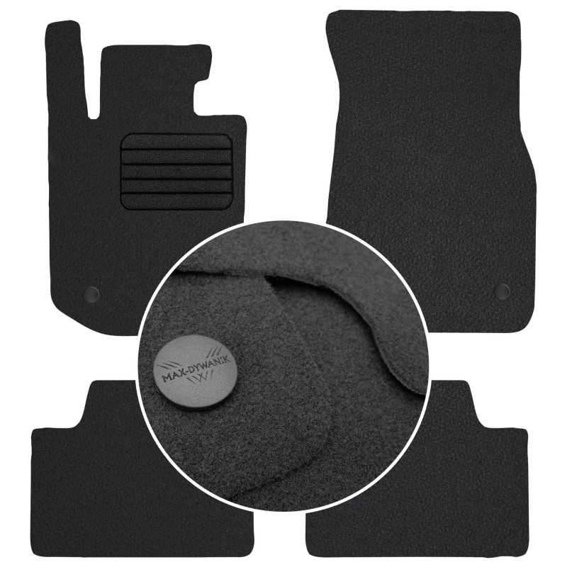 BMW 3 G20 2018- MAX-DYWANIK veliūriniai kilimėliai