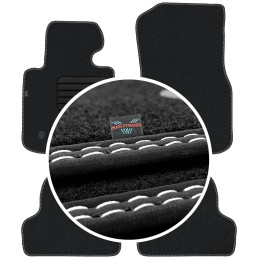 BMW 4 F32 Coupe 2013-2020 Veliūriniai kilimėliai MAX-DYWANIK